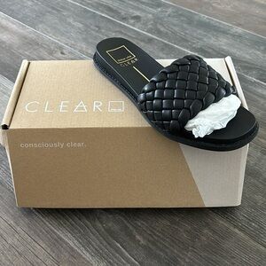 NWT DOLCE VITA braided slides